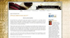 Desktop Screenshot of elblogdeivanrumar.com